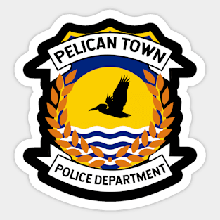 Pelican Town Police Department Sticker